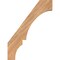 Ekena Millwork 3 1/2"W x 18"D x 24"H Balboa Smooth Knee Brace, Western Red Cedar BRC04X18X24BOA00SWR - alternate 4